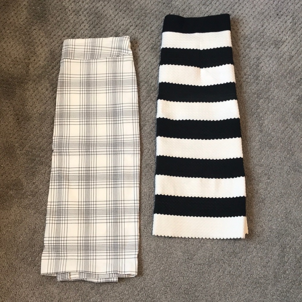 2 pencil skirts